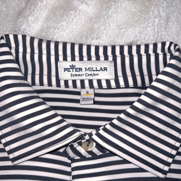 Peter Millar Arkansas Razorback Ribby Summer Performance Polo - Picture 3 of 3